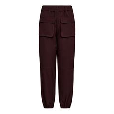 CO`COUTURE BUKSER, LUNACC POCKET PANT, WINERED