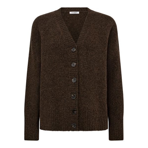 CO`COUTURE CARDIGAN, ROGERCC CARDIGAN, MOCCA