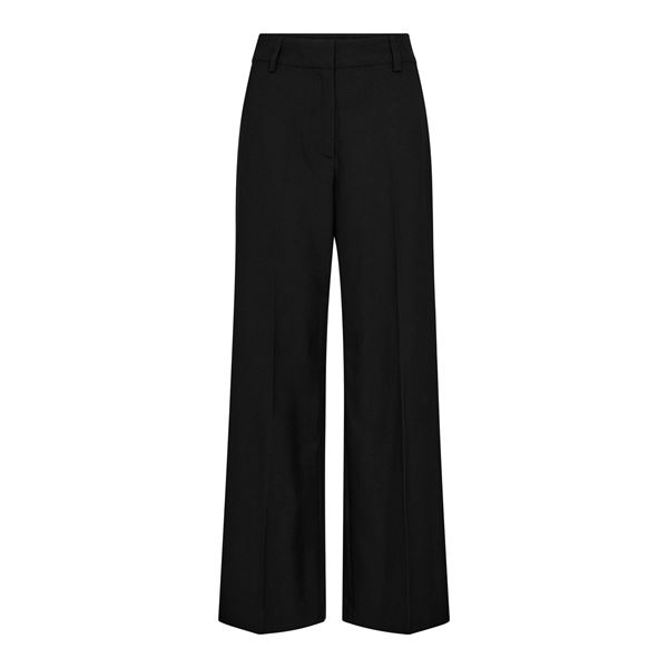 CO`COUTURE BUKSER, NOLANCC WIDE PANT, BLACK