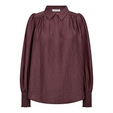 CO`COUTURE BLUSE, TASSYCC SHIRT, PLUM
