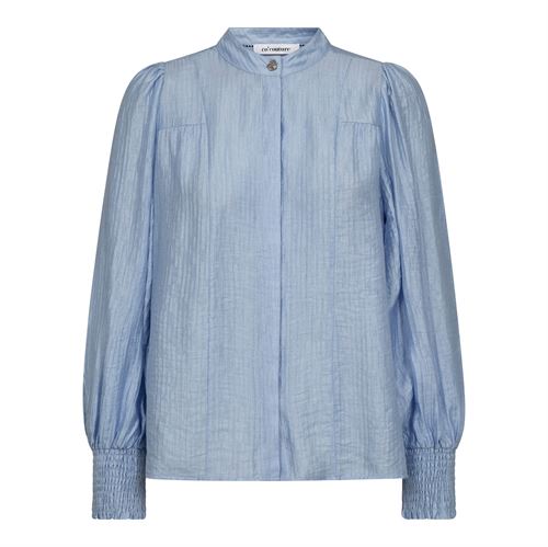 CO`COUTURE SKJORTE, TASSYCC SHIRT, BLUE