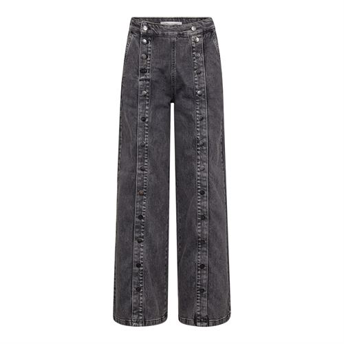 CO`COUTURE JEANS, WILLACC BUTTON JEANS, BLACK