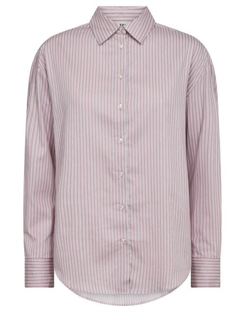 BRUUN & STENGADE SKJORTE, BS ELSIE REGULAR FIT SKJORTE, PINK/WHITE