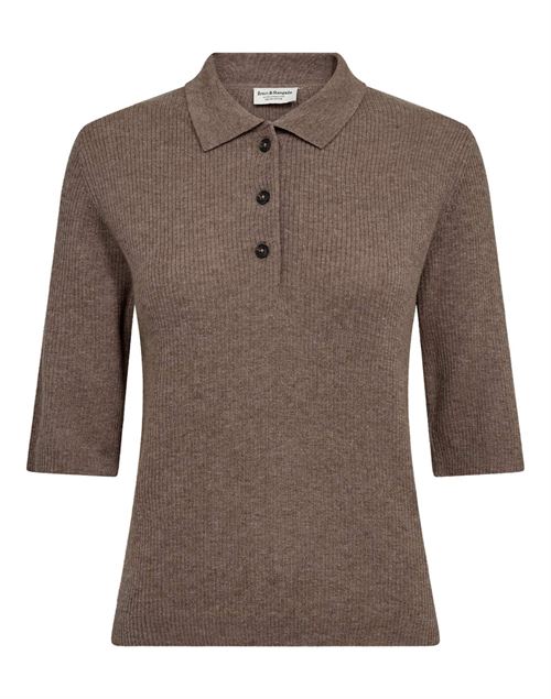 BRUUN & STENGADE STRIK, BS AGNA REGULAR FIT KNITWEAR, MOLE