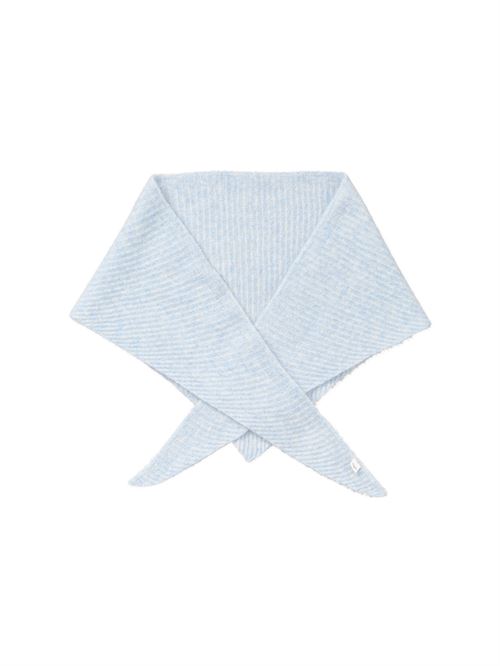 BECK SÖNDERGAARD TØRKLÆDE, ALPACA WOOL TRIANGLE SCARF, SKYWAY BLUE