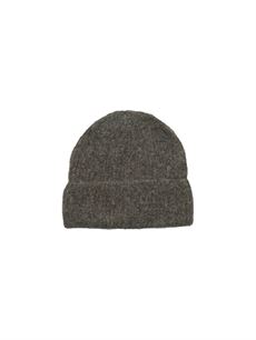 BECK SÖNDERGAARD STRIKHUE, ALPACA-WOLL BEANIE, FUDGE BROWN