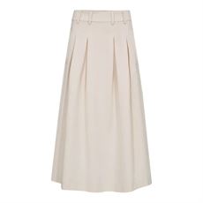CO`COUTURE NEDERDEL, TENGACC PLEAT SKIRT, PEARL