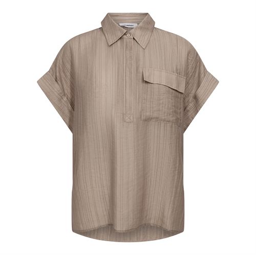 CO`COUTURE TOP, REGGIECC TOP, TAUPE