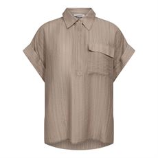 CO`COUTURE TOP, REGGIECC TOP, TAUPE