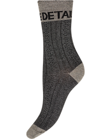 HYPE THE DETAIL STRØMPER, FASHION SOCK, GREY