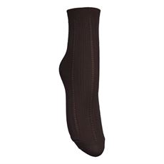 BECK SÖNDERGAARD STRØMPE, SOLID DRAKE SOCK, HOT FUDGE BROWN