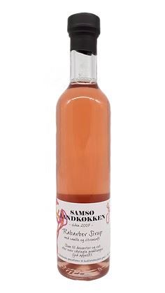 SAMSØ LANDKØKKEN SIRUP, RABARBERSIRUP MED VANILIE OG CITRON