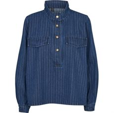 PREPAIR BLUSE, BIANCA BLOUSE, BLUE