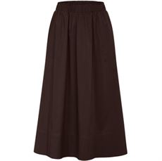 LA ROUGE NEDERDEL, VILMA SKIRT, DARK BROWN