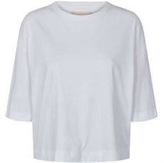 ESMÉ STUDIOS T-SHIRT, ESSIGNE 2/4 BOXY T-SHIRT, WHITE