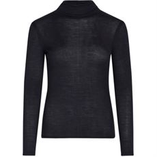 LA ROUGE T-SHIRT, MARIE TURTLENECK, NAVY MELANGE