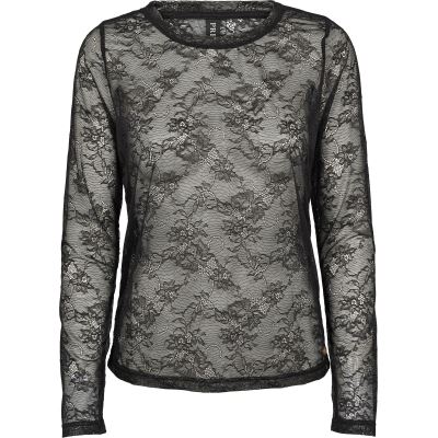 PREPAIR BLONDE T-SHIRT, ELANA T-SHIRT, BLACK