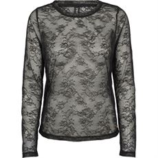 PREPAIR BLONDE T-SHIRT, ELANA T-SHIRT, BLACK