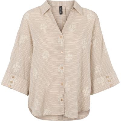 PREPAIR BLUSE, LYDIA BLOUSE, SAND
