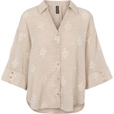 PREPAIR BLUSE, LYDIA BLOUSE, SAND