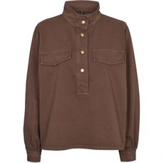 PREPAIR BLUSE, BIANCA BLOUSE, CAPPUCCINO