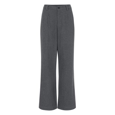 ESMÉ STUDIOS BUKSER, ESBALMI WOOL PANTS, GRAY