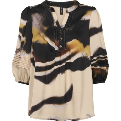 PREPAIR BLUSE, CAMILLA BLOUSE, BEIGE