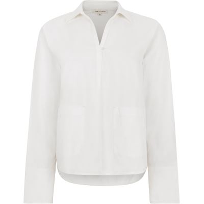 ESMÉ STUDIOS BLUSE, ESVIVIEN BLOUSE, SNOW WHITE