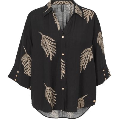 PREPAIR BLUSE, LYDIA BLOUSE, BLACK