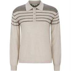 ESMÉ STUDIOS POLOC, ESJILL KNIT POLO, SHEER BLISS