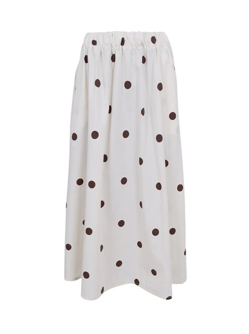 BLACK COLOUR NEDERDEL, BCABBIE SKIRT, COFFEE DOT