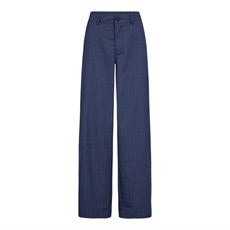 CO`COUTURE BUKSER, DAXTERCC CHECK PANT, NEW BLUE 