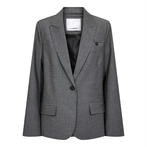 CO`COUTURE BLAZER, JACKYCC FITTED BLAZER, MID GREY