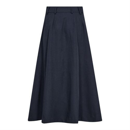 CO`COUTURE NEDERDEL, LUNACC NEW POCKET PLEAT SKIRT, NAVY