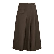 CO`COUTURE NEDERDEL, LUNACC LONG SKIRT, DUSTY ARMY