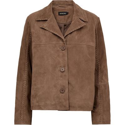 DEPECHE RUSKIND JAKKE, VENDY RUSKINDEJAKKE / 51428, TOFFEE