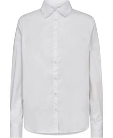 MOS MOSH SKJORTE, MMARTINA LINEN SHIRT, WHITE