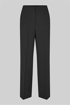 SECOND FEMALE BUKSER, FIQUE CLASSIC TROUSERS, BLACK