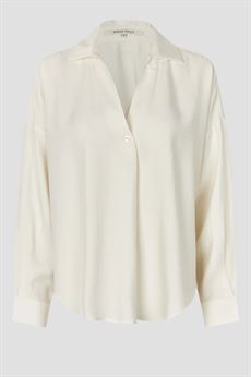 SECOND FEMALE BLUSE, TIMELINE BLOUSE, EGRET