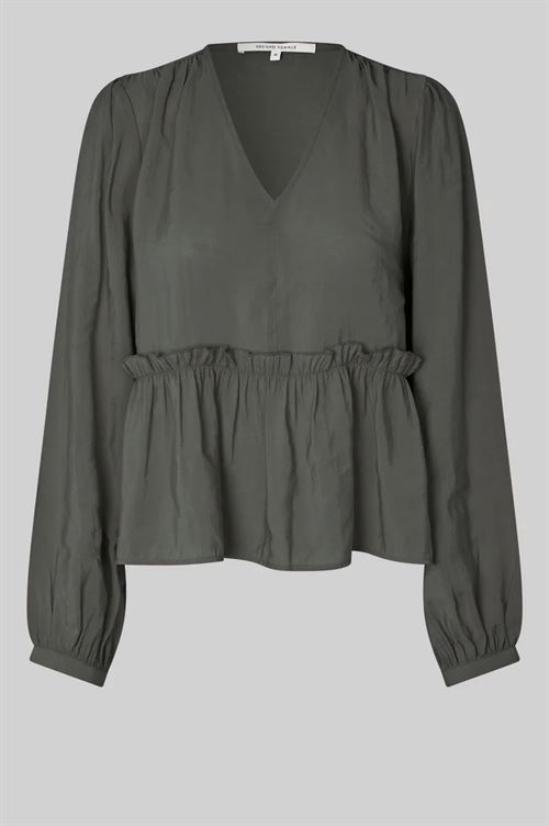 SECOND FEMALE BLUSE, CARLINE BLOUSE, BELUGA