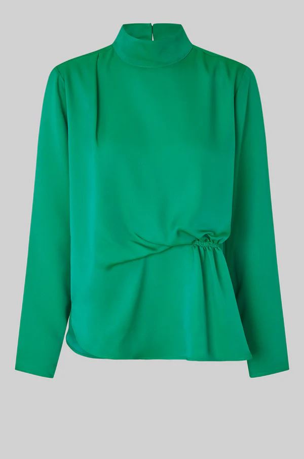 SECOND FEMALE BLUSE, GLARA BLOUSE, LUSH MEADOW