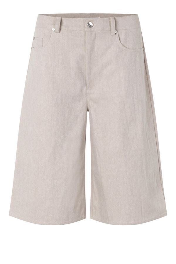 SECOND FEMALE SHORTS, BACOLI SHORTS, SOFT BEIGE
