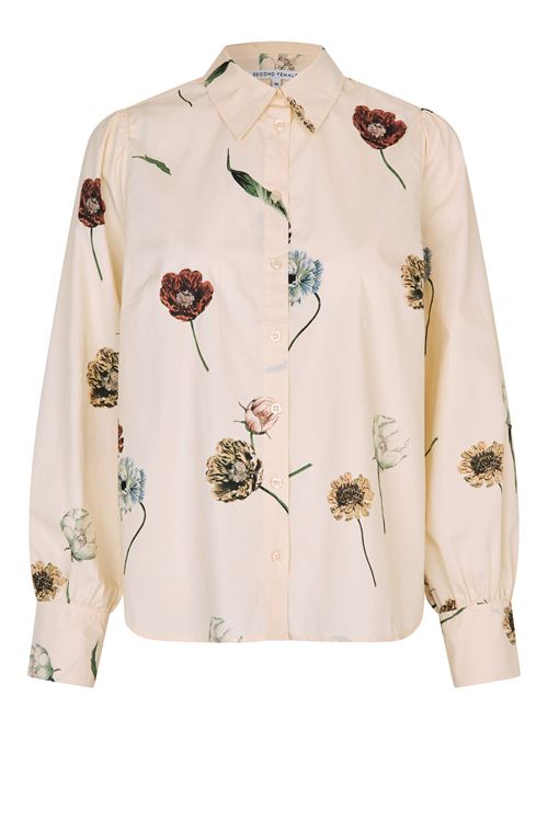 SECOND FEMALE SKJORTE, FLOCO SHIRT, SUMMER SAND