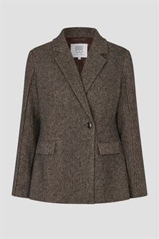 SECOND FEMALE BLAZER, EMIL NEW FITTED BLAZER, DEMITASSE