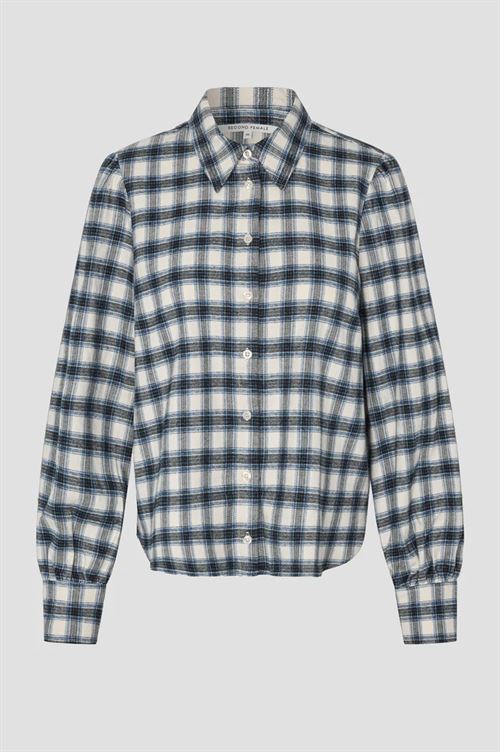 SECOND FEMALE SKJORTE, NICOLINA SHIRT, NIGHT SKY