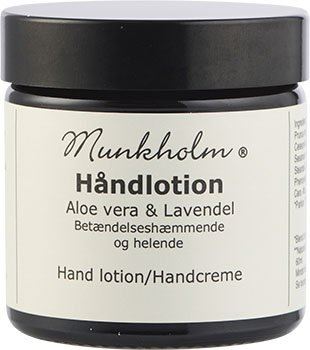 MUNKHOLM HÅNDLOTION, ALOE VERA & LAVENDEL