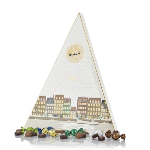 COCOTURE JULEKALENDER MED CHOKOLADE & MARCIPAN,  270g