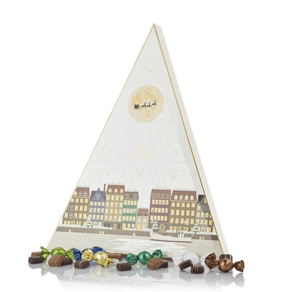 COCOTURE JULEKALENDER MED CHOKOLADE & MARCIPAN,  270g
