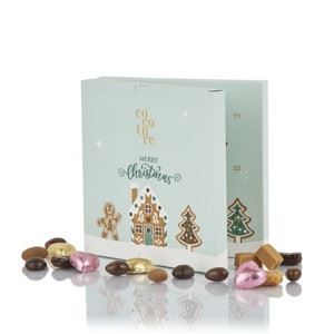 RETRO CHOKOLADE JELEKALENDER UDEN ALKOHOL, GOD TIL BØRN, 200 g