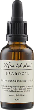 MUNKHOLM BEARD OIL PIPETTEFLASKE, 30 ML